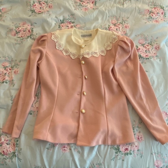 80s 90s Jessica Howard Top Size Large - Picture 8 of 13